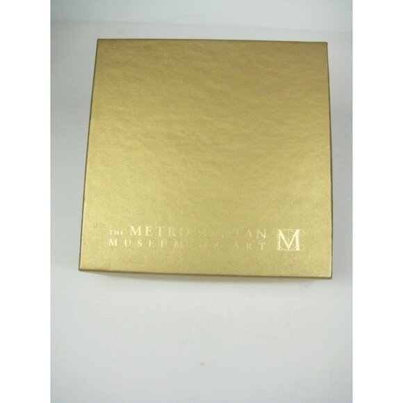 The Metropolitan Museum Of Art Embroidered Dragonfly Silk Pouch MMA Box NWT - Picture 13 of 14